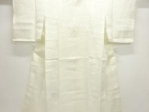 アンティーク　本麻透かし織流水模様長襦袢